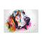 Adorable Basset Hound Puppy Peeking Out — 24×16 Canvas Wall Art — Front Gallery-Wrapped Canvas View