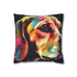 Cute Beagle — 40×40 Cushion Cover — Front 40×40 cm Square Cushion View