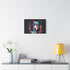 Cute Collie — Stretched Canvas Wall Art — Living Room Wall Lifestyle View