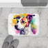 Cute Jack Russell — Non-Slip Bath Mat — Bathroom Floor Lifestyle View