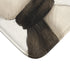 Cute Little Duck Wearing Dark Yellow Luxury Memory Foam Bath Mat - Microfibre Texture Close-Up