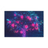 Cyber Tree with Neon Fruit (Edition IV) — 24×16 Canvas Wall Art — Front Gallery-Wrapped Canvas View