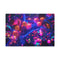 Cyber Tree with Neon Fruit — 24×16 Canvas Wall Art — Front Gallery-Wrapped Canvas View