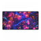 Cyber Tree with Neon Fruit — XXL Gaming Desk Mat — Full Top-Down Artwork View