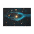 Cybernetic Hand Holding Tiny Galaxy — 24×16 Canvas Wall Art — Front Gallery-Wrapped Canvas View