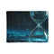 Data Stream Flowing into Hourglass Plush Fleece Throw Blanket