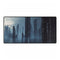 Data Towers Rising from Dark Sea — XL & XXL Desk Mat — Full Top-Down Artwork View