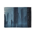 Data Towers Rising from Dark Sea — 50×60 Plush Throw Blanket — Full Flat Artwork View