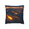 Desert Wind Carrying Glowing Embers — Double-Sided Cushion Cover — Front Double-Sided Cushion View