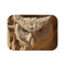 Desert Wind Forming Owl Face — Memory Foam Bath Mat — Top-Down Memory Foam Bath Mat View