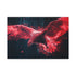 Digital Phoenix in Mid Rebirth — Stretched Canvas Wall Art — Front Gallery-Wrapped Canvas View