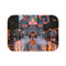 Disney Castle — 61×43 Memory Foam Bath Mat — Top-Down Velvet Microfibre Artwork View