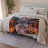 Disney Castle — 50×60 Plush Throw Blanket — Draped Over Sofa & Bed Lifestyle View