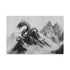 Dragon Curled Around Mountain Peak — 24×16 Canvas Wall Art — Front Gallery-Wrapped Canvas View