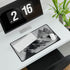 Dragon Curled Around Mountain Peak — XXL Gaming Desk Mat — Gaming & Workspace Desk Setup View