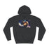Dragon Egg Hatching in Space — Heavyweight Graphic Hoodie — Front Heavyweight Fleece Hoodie View