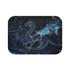 Dragon Shaped Constellation in Deep Space — 61×43 Memory Foam Bath Mat — Top-Down Velvet Microfibre Artwork View