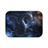 Dragon Shaped Constellation in Deep Space — 61×43 Memory Foam Bath Mat — Top-Down Velvet Microfibre Artwork View