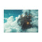 Dream Machine Surrounded by Thought Clouds — Canvas Wall Art — Front Gallery-Wrapped Canvas View
