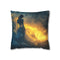 Dream Weaver Creating World from Light — Double-Sided Cushion Cover — Front Double-Sided Cushion View