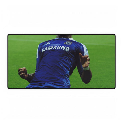Drogba — XXL Gaming Desk Mat — Full Top-Down Artwork View