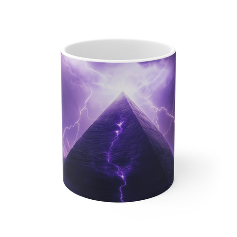 Electric Pyramid Storm Coffee Mug