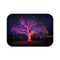 Electric Tree Rooted in the Sky — Memory Foam Bath Mat — Top-Down Memory Foam Bath Mat View