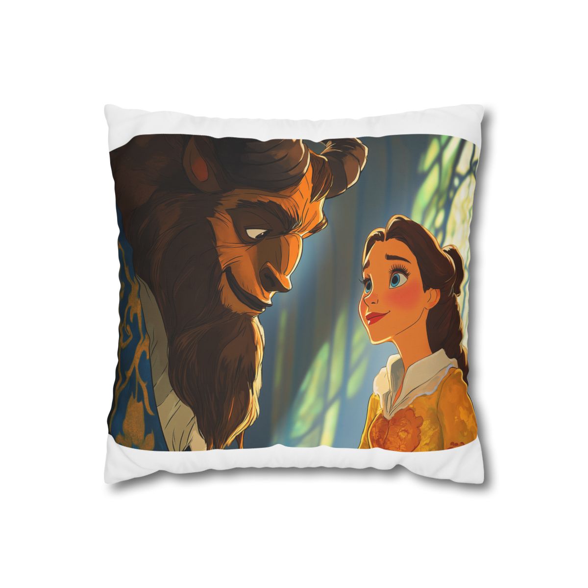 Enchanted Beauty Pillowcase (SEO: Fairytale-inspired decor)