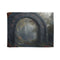 Enchanted Forest Gate with Runes (Edition II) — 50×60 Plush Throw Blanket — Full Spread Plush Fleece Artwork View