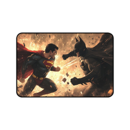 Epic Battle Desk Mat: Superman v Batman