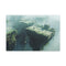 Epic Showdown on Floating Ruins (Edition III) — 24×16 Canvas Wall Art — Front Gallery-Wrapped Canvas View