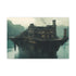 Epic Showdown on Floating Ruins (Edition IV) — 24×16 Canvas Wall Art — Front Gallery-Wrapped Canvas View