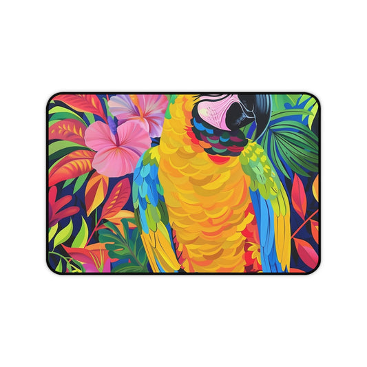 Exotic Parrot Paradise Desk Mat