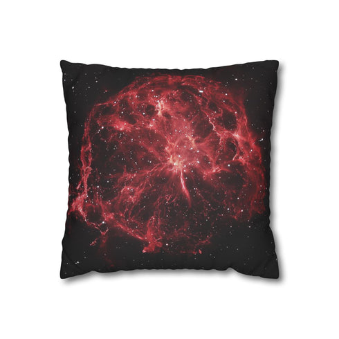 Exploding Supernova in Deep Space — 40×40 Cushion Cover — Front 40×40 cm Square Cushion View