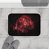 Exploding Supernova in Deep Space — 61×43 Memory Foam Bath Mat — Modern Bathroom Floor Lifestyle View