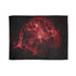 Exploding Supernova in Deep Space — 50×60 Plush Throw Blanket — Full Spread Plush Fleece Artwork View