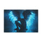 Fallen Angel with Glowing Wings (Edition II) — 24×16 Canvas Wall Art — Front Gallery-Wrapped Canvas View