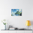 Fantasy Castle Above the Clouds (Edition II) — 24×16 Canvas Wall Art — Living Room Wall Lifestyle View