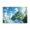 Fantasy Castle Above the Clouds (Edition II) — 24×16 Canvas Wall Art — Front Gallery-Wrapped Canvas View