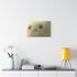 Cozy Felted Wool Cute Kitten — Stretched Canvas Wall Art — Living Room Wall Lifestyle View