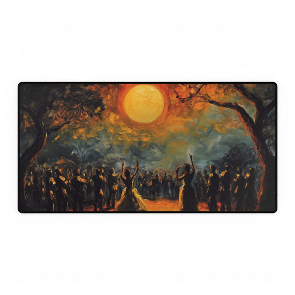 Full Moon Music Festival Night (Edition VIII) — XXL Gaming Desk Mat — Full Top-Down Artwork View