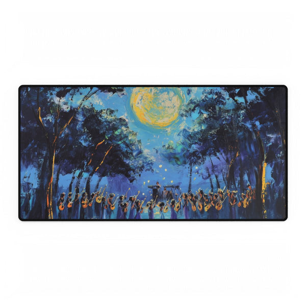 Full Moon Music Festival Night (Edition XIII) — XXL Gaming Desk Mat — Full Top-Down Artwork View