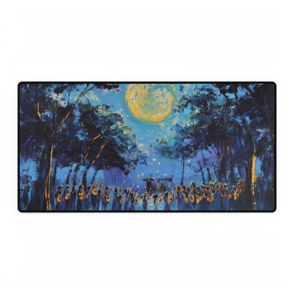 Full Moon Music Festival Night (Edition XIV) — XXL Gaming Desk Mat — Full Top-Down Artwork View