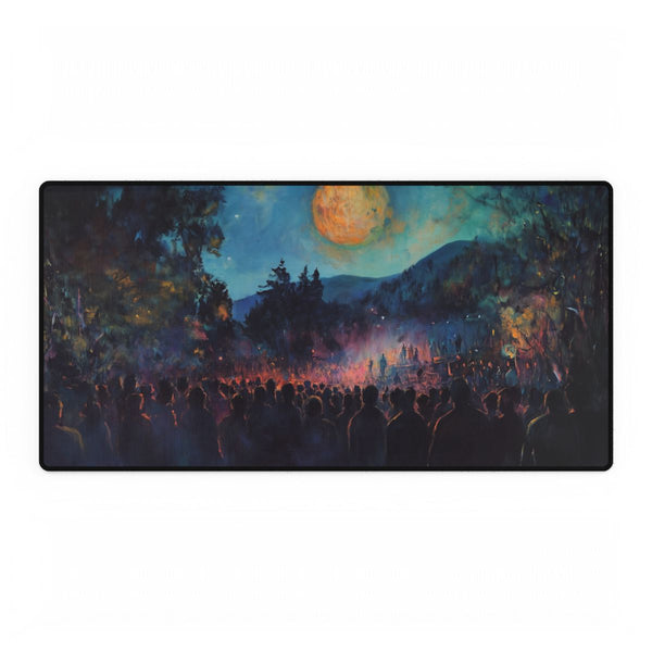 Full Moon Music Festival Night (Edition XV) — XXL Gaming Desk Mat — Full Top-Down Artwork View