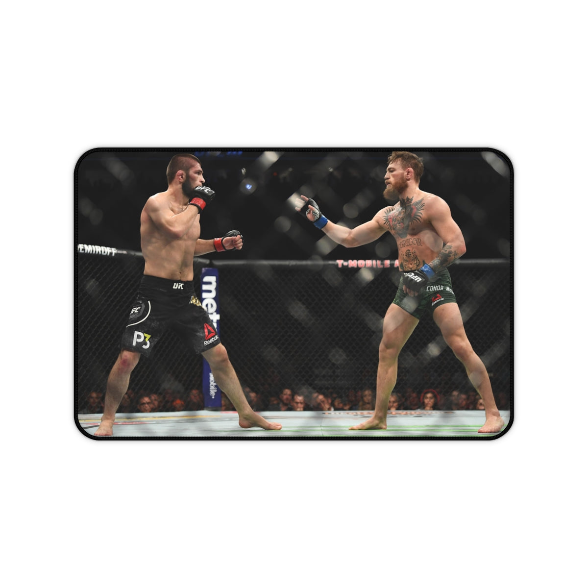 "Fight Night Desk Mat: Mayweather vs. Khabib"