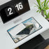 Floating Island Chained to Mountain — XL & XXL Desk Mat — Gaming & Workspace Desk Setup View