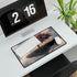 Floating Island with Cherry Blossom Trees — XXL Gaming Desk Mat — Gaming & Workspace Desk Setup View