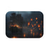 Floating Lanterns Guiding Ghost Ship — Memory Foam Bath Mat — Top-Down Memory Foam Bath Mat View