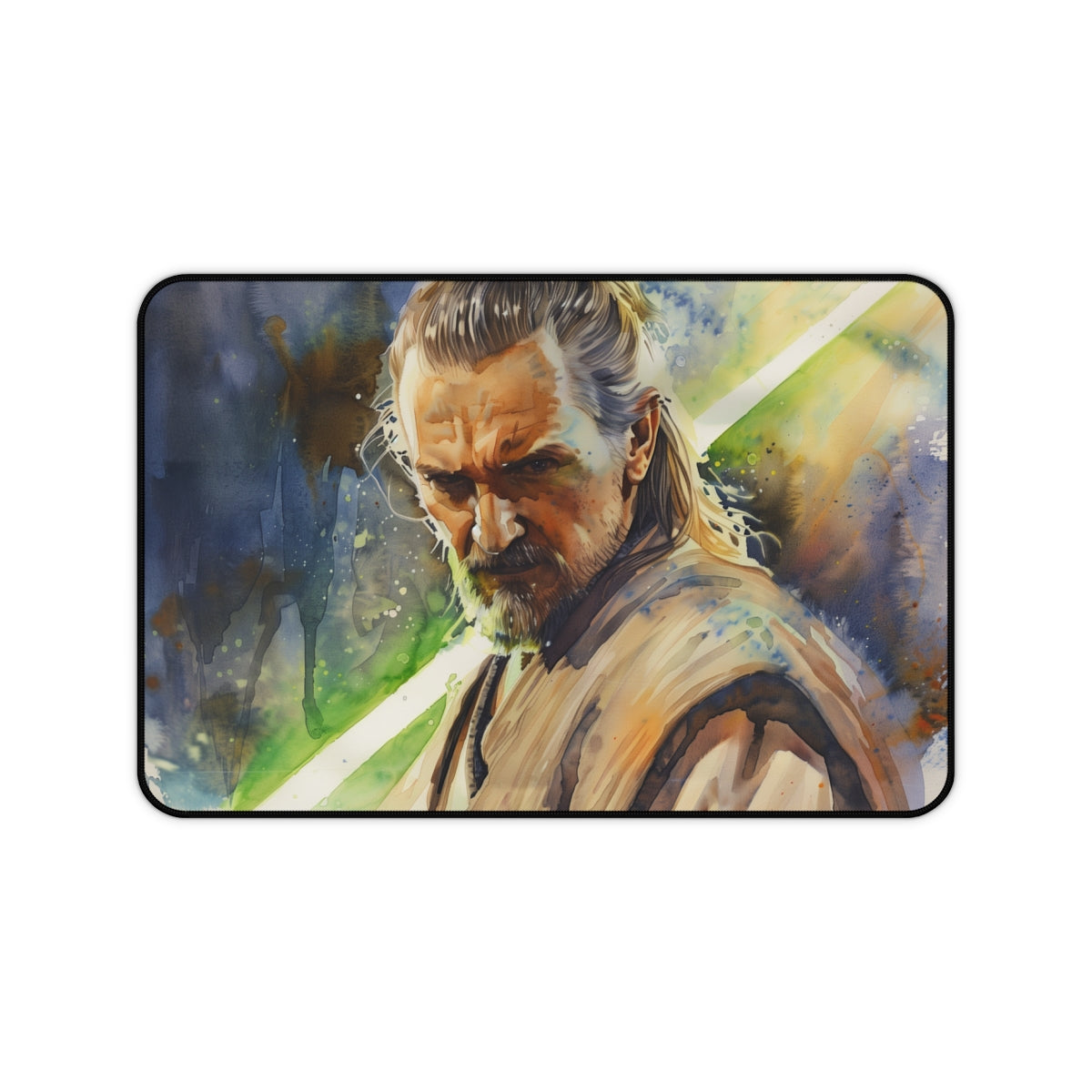 Forceful Qui-Gon Jinn Desk Mat