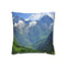 French Alps — 40×40 Cushion Cover — Front 40×40 cm Square Cushion View